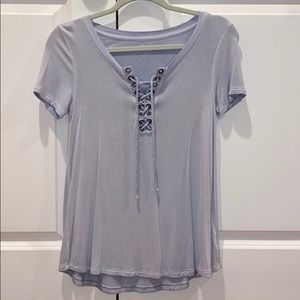 American Eagle Soft & sexy tie up T- Shirt
